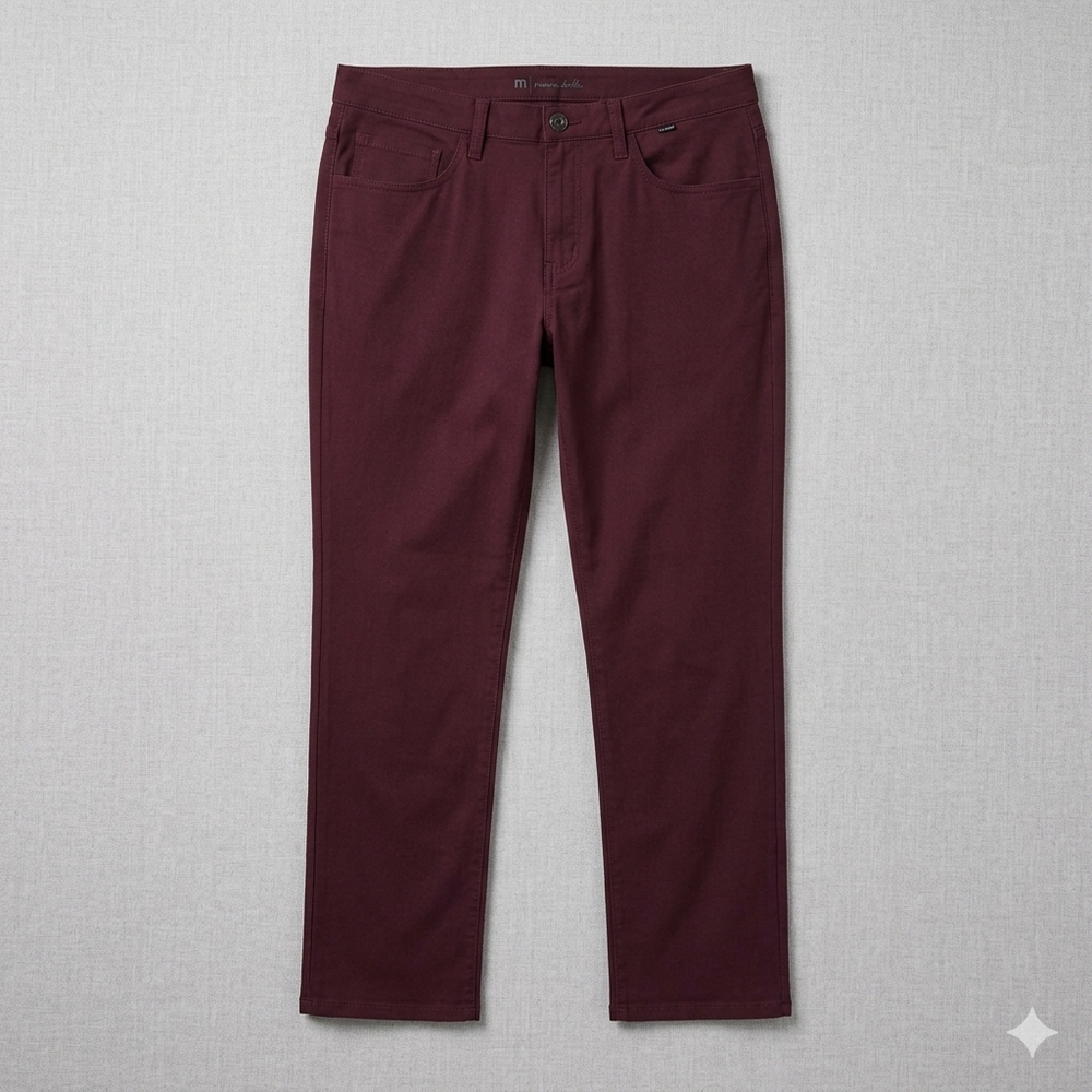 Travis Mathew 'Trifecta' Chino Size  34x30 In Winetasting